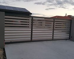 Aluminium Slat Sliding Vehicle Gate Aluminium Slat Sliding Vehicle Gate