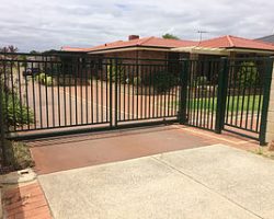 Sliding Automatic Security Gate , Pedestrian Gate & Fence Infill Sliding Automatic Security Gate , Pedestrian Gate & Fence Infill