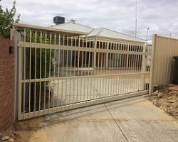 Sliding Electric Security Gate Sliding Electric Security Gate