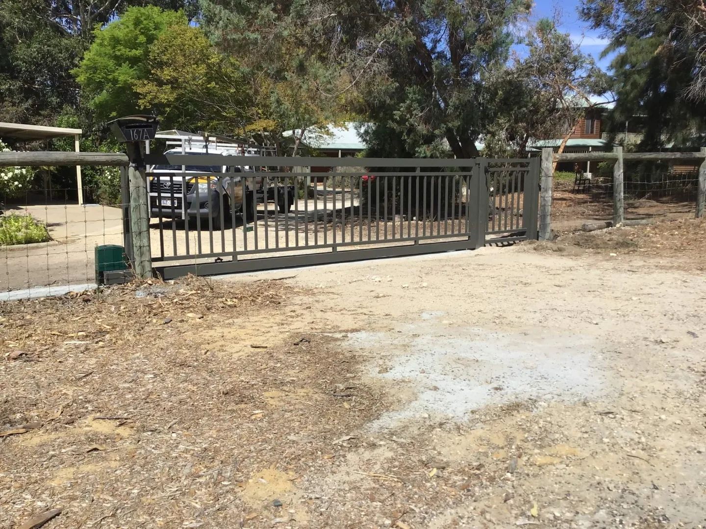 The Oakford Automated Sliding Vehicle Gate