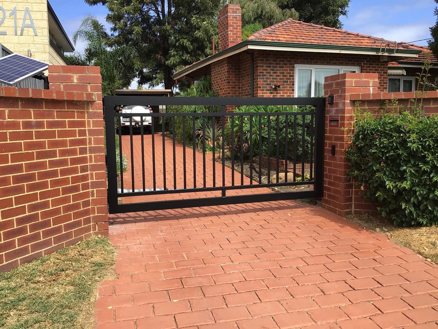 The Oakford Automated Swing Vehicle Gate