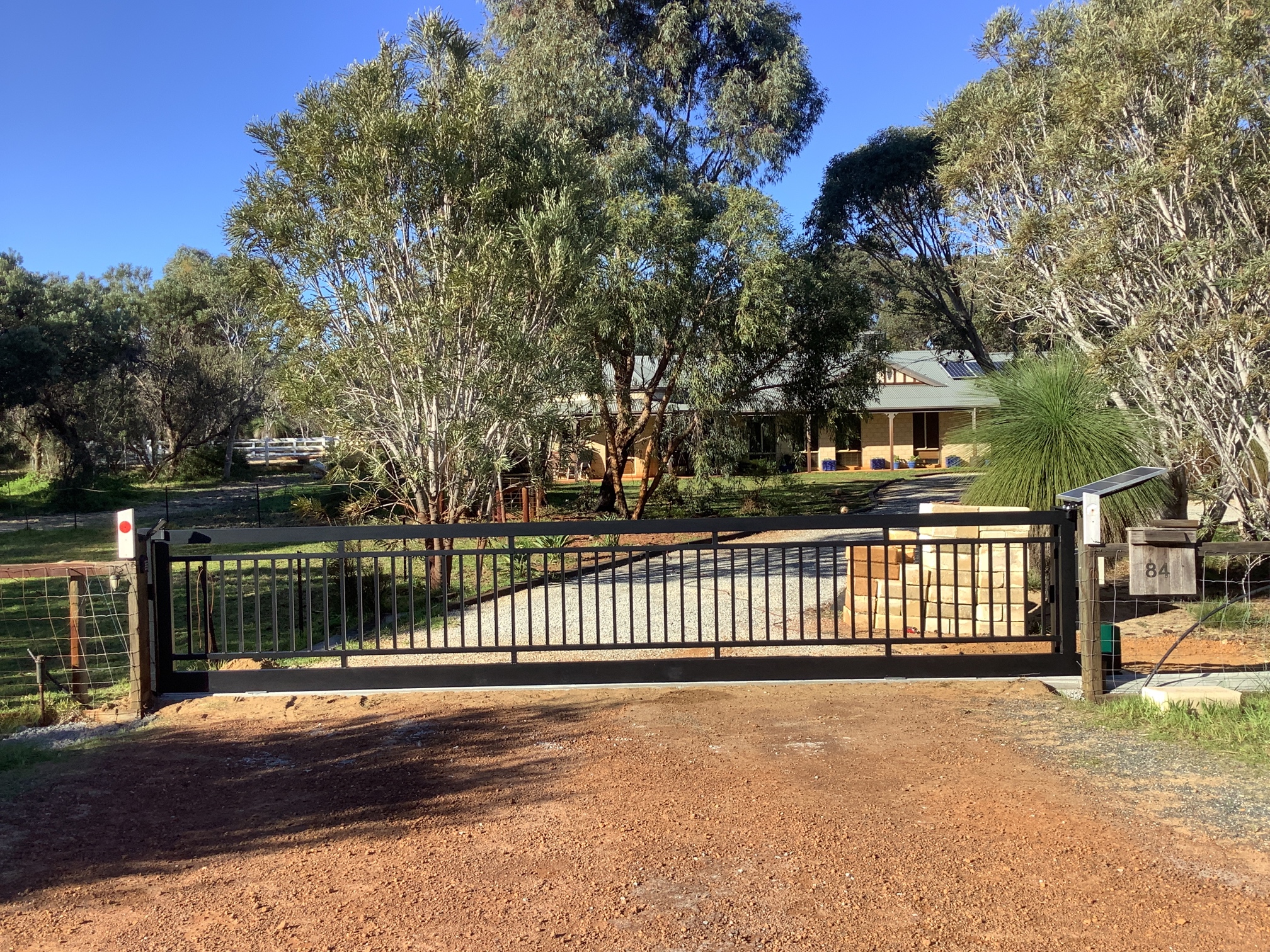 The Oakford Automated Sliding Vehicle Gate