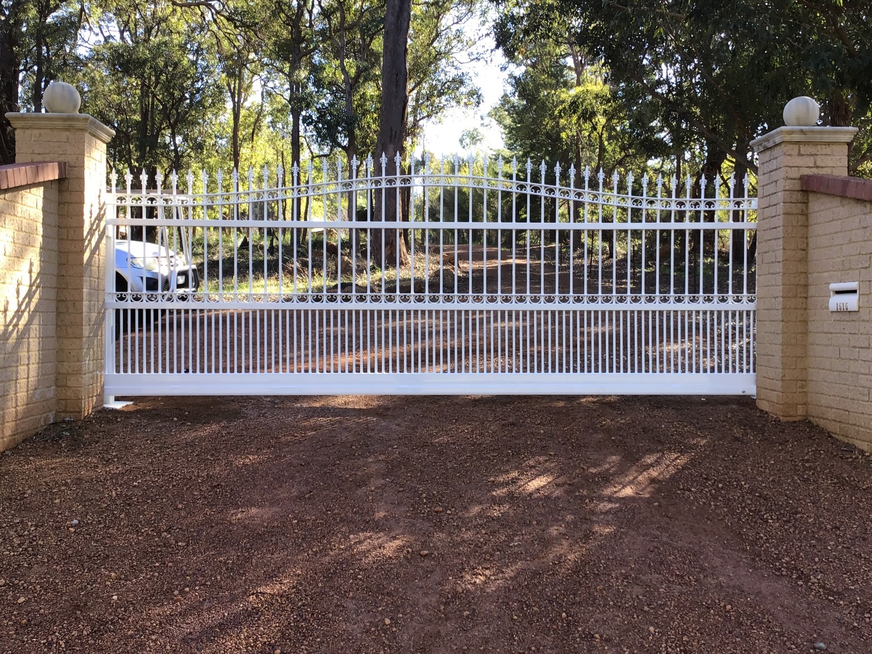 Custom Designed Automated Sliding Vehicle Gate