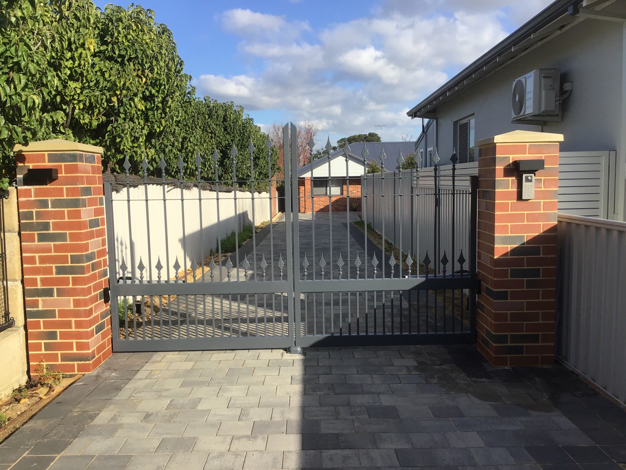 Custom Designed Automated Swinging Vehicle Gate